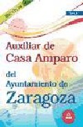 Portada de AUXILIAR DE CASA AMPARO DEL AYUNTAMIENTO DE ZARAGOZA. TEST