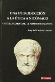 Portada de UNA INTRODUCCION A LA ETICA A NICOMACO