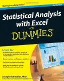 Portada de STATISTICAL ANALYSIS WITH EXCEL FOR DUMMIES (FOR DUMMIES (COMPUTERS))