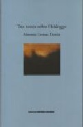 Portada de TRES TEXTOS SOBRE HEIDEGGER
