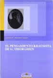 Portada de EL PENSAMIENTO KRAUSISTA DE G. TIBERGHIEN