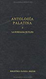 Portada de ANTOLOGIA PALATINA II: LA GUIRNALDA DE FILIPO
