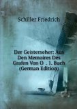 Portada de DER GEISTERSEHER: AUS DEN MEMOIRES DES GRAFEN VON O . 1. BUCH (GERMAN EDITION)