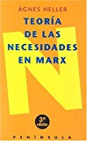 Portada de TEORIA DE LAS NECESIDADES EN MARX