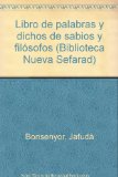 Portada de LIBRO DE PALABRAS Y DICHOS DE SABIOS Y FILOSOFOS