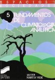 Portada de FUNDAMENTOS DE CLIMATOLOGIA ANALITICA
