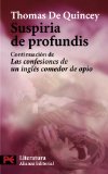 Portada de SUSPIRIA DE PROFUNDIS: CONTINUACION DE LAS CONFESIONES DE UN INGLES COMEDOR DE OPIO