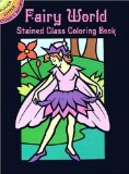 Portada de [(FAIRY WORLD STAINED GLASS COLORING BOOK )] [AUTHOR: JOHN GREEN] [SEP-2004]