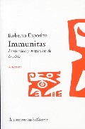 Portada de IMMUNITAS: PROTECCION Y NEGACION DE LA VIDA