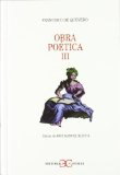 Portada de OBRA POETICA III