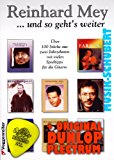 Portada de REINHARD MEY Y JUGUETE GAWEXXWDSH LIBRO DE DUNLOP DE LA PÚA. MÁS DE 100 PCS DE DOS DÉCADAS DE PORTADA CON CONSEJOS PARA LA GUITARRA (320 PÁGINAS/DIN A4TASCHENBUCH) (FUNNYUSBSTICK/SHEET MUSIC)
