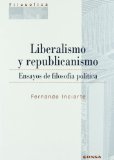 Portada de LIBERALISMO Y REPUBLICANISMO: ENSAYOS DE FILOSOFIA POLITICA