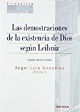 Portada de DEMOSTRACIONES DE LA EXISTENCIA DE DIOS SEGUN LEIBNIZ
