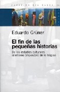 Portada de EL FIN DE LAS PEQUEÑAS HISTORIAS