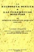 Portada de LA FILOSOFIA OCULTA O LAS CEREMONIAS MAGICAS  APOCR IFO, APARECIDO POCO DESPUES DE LA MUERTE DE ENRIQUE CORNELIO AGRIPPA
