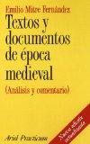 Portada de TEXTOS Y DOCUMENTOS DE EPOCA MEDIEVAL