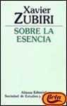 Portada de SOBRE LA ESENCIA