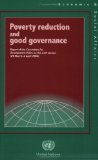 Portada de POVERTY REDUCTION AND GOOD GOVERNANCE, REPORT OF THE COMMITTEE FOR DEVELOPMENT POLICY ON THE SIXTH SESSION (29 MARCH - 2 APRIL 2004)