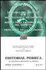 Portada de DISCURSO DEL METODO; MEDITACIONES METAFISICAS; REGLAS PARA LA DIRECCION DEL ESPIRITU; PRINCIPIOS DE LA FILOSOFIA