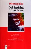 Portada de DEL ESPIRITU DE LAS LEYES