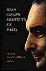 Portada de ERMITAÑO EN PARIS PÁGINAS AUTOBIOGRAFICAS