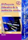 Portada de EL PROYECTO EDUCATIVO DE LA INSTITUCIÓN ESCOLAR
