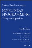 Portada de SOLUTIONS MANUAL TO ACCOMPANY LINEAR PROGRAMMING AND NETWORK FLOWS