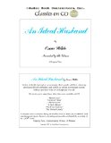 Portada de AN IDEAL HUSBAND (CLASSIC BOOKS ON CD)