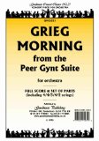 Portada de MORNING FROM PEER GYNT: SCORE AND PARTS FOR ORCHESTRA