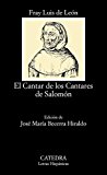 Portada de EL CANTAR DE LOS CANTARES DE SALOMON