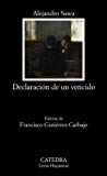Portada de DECLARACION DE UN VENCIDO