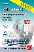 Portada de POLICIAS LOCALES DE GALICIA. TEMARIO GENERAL. VOLUMEN II