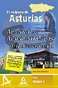 Portada de AUXILIARES ADMINISTRATIVO DE LA ADMINISTRACION DEL PRINCIPADO DE ASTURIAS. TEST BLOQUE III. ACTIVIDAD OFIMATICA