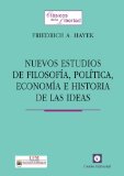 Portada de NUEVOS ESTUDIOS DE FILOSOFIA, POLITICA, ECONOMIA E HISTORIA DE LAS IDEAS