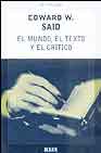 Portada de EL MUNDO, EL TEXTO Y EL CRÍTICO