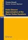 Portada de FINITE ELEMENT APPROXIMATION OF THE NAVIER-STOKES EQUATIONS