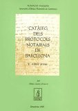 Portada de CATÀLEG DELS PROTOCOLS NOTARIALS DE BARCELONA
