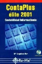 Portada de CONTAPLUS ÉLITE 2001. CONTABILIDAD INFORMATIZADA.