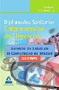 Portada de DIPLOMADOS SANITARIOS. ENFERMERAS/OS DE URGENCIAS DEL SERVICIO DESALUD DE LA COMUNIDAD DE MADRID . TEMARIO VOL.II