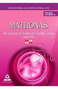 Portada de MATRONAS DEL SERVICIO DE SALUD DE CASTILLA Y LEON  TEMARIO VOLUMEN III