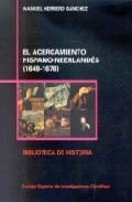 Portada de EL ACERCAMIENTO HISPANO-NEERLANDES