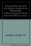 Portada de BERTRAND RUSSELL AND THE BRITISH TRADITION IN PHILOSOPHY. COLLINS/FONTANA LIBRARY. [SECOND EDITION]. 1972.