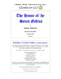 Portada de THE HOUSE OF THE SEVEN GABLES (CLASSIC BOOKS ON CDS COLLECTION)