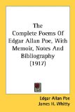 Portada de THE COMPLETE POEMS OF EDGAR ALLAN POE, WITH MEMOIR, NOTES AND BIBLIOGRAPHY (1917)