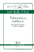 Portada de TOLERANCIA O BARBARIE: OCCIDENTE ANTE EL RETO DE LA CONVIVENCIA