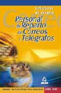 Portada de PERSONAL DE REPARTO DE CORREOS Y TELEGRAFOS. SIMULACROS DE EXAMEN