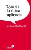 Portada de QUE ES LA ETICA APLICADA