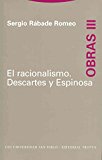 Portada de EL RACIONALISMO. DESCARTES Y ESPINOSA