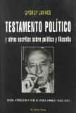 Portada de TESTAMENTO POLITICO Y OTROS ESCRITOS SOBRE POLITICA Y FILOSOFIA