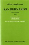 Portada de OBRAS COMPLETAS DE SAN BERNARDO. VIII: SENTENCIAS Y PARÁBOLAS. ÍNDICE DE MATERIAS